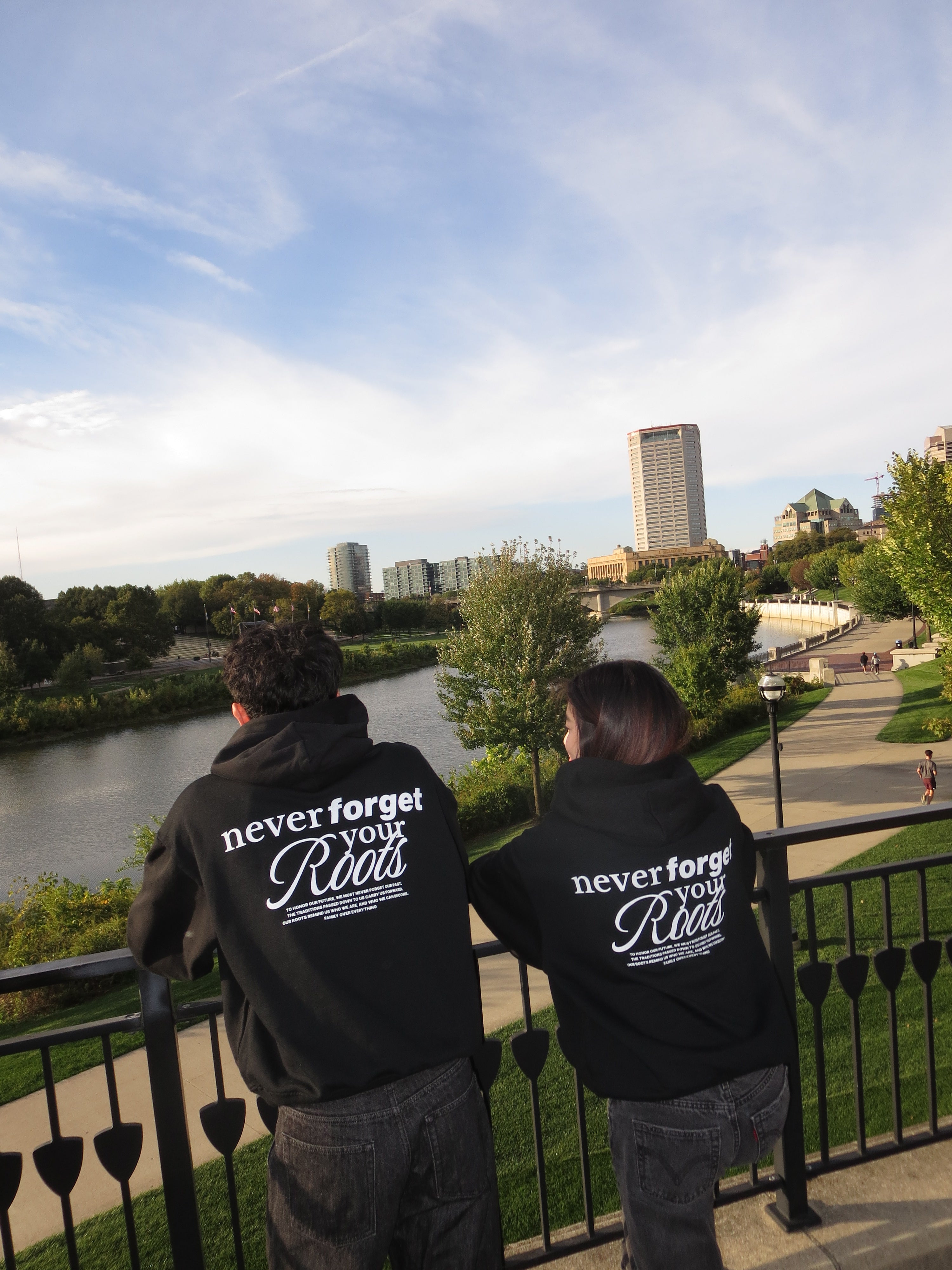 Never Forget Your Roots Oversized Hoodie