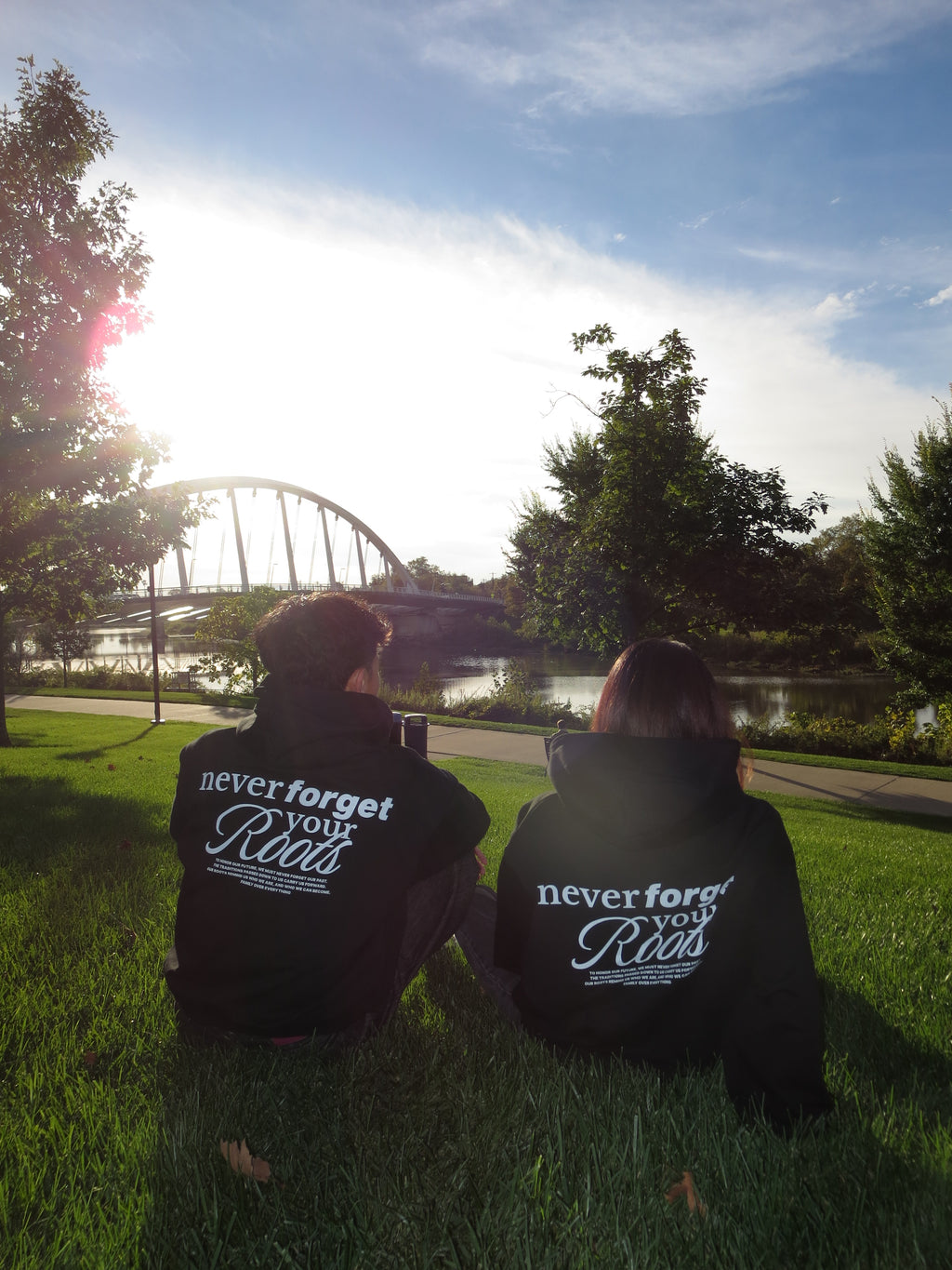 Never Forget Your Roots Oversized Hoodie