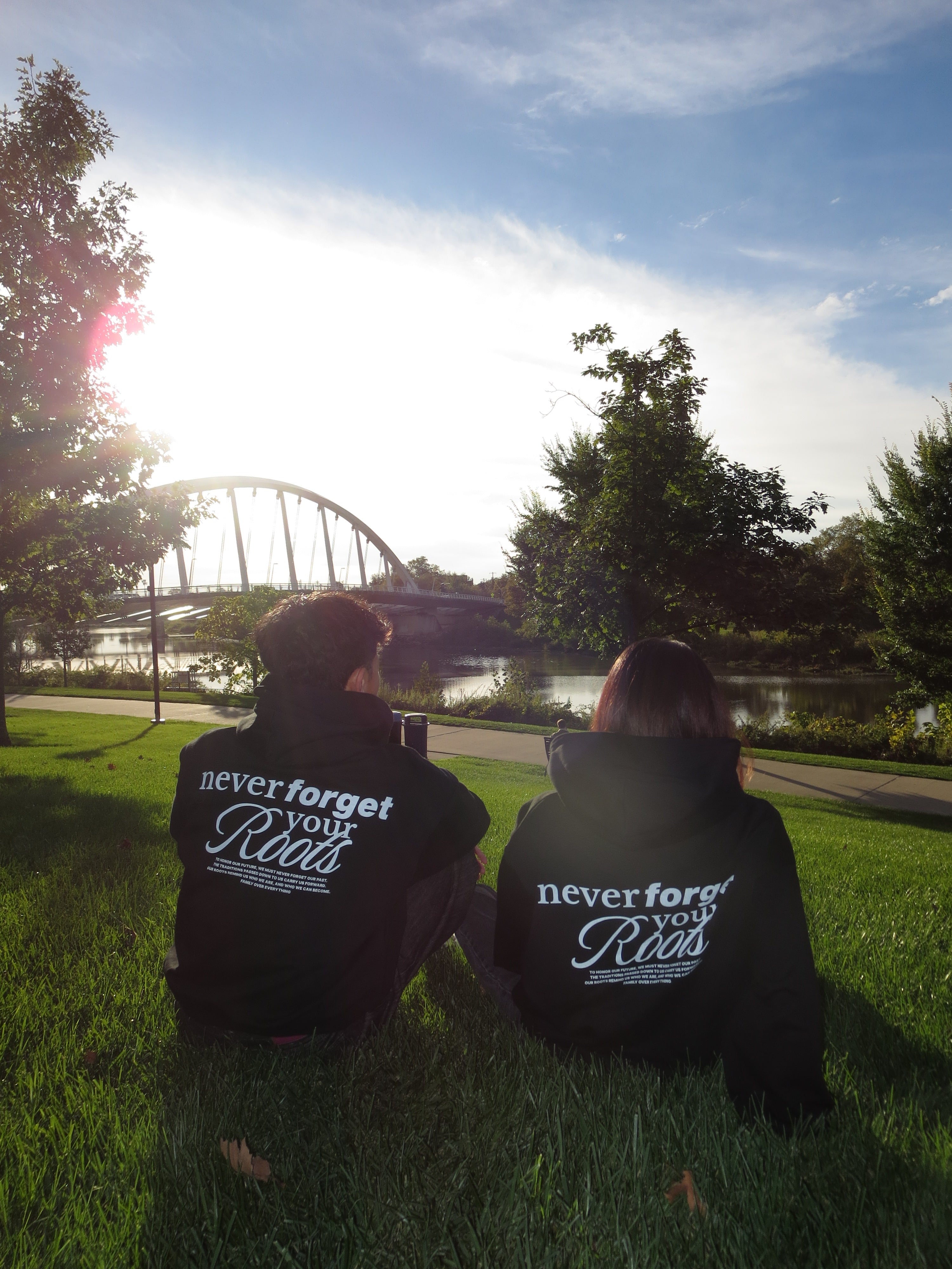 Never Forget Your Roots Oversized Hoodie