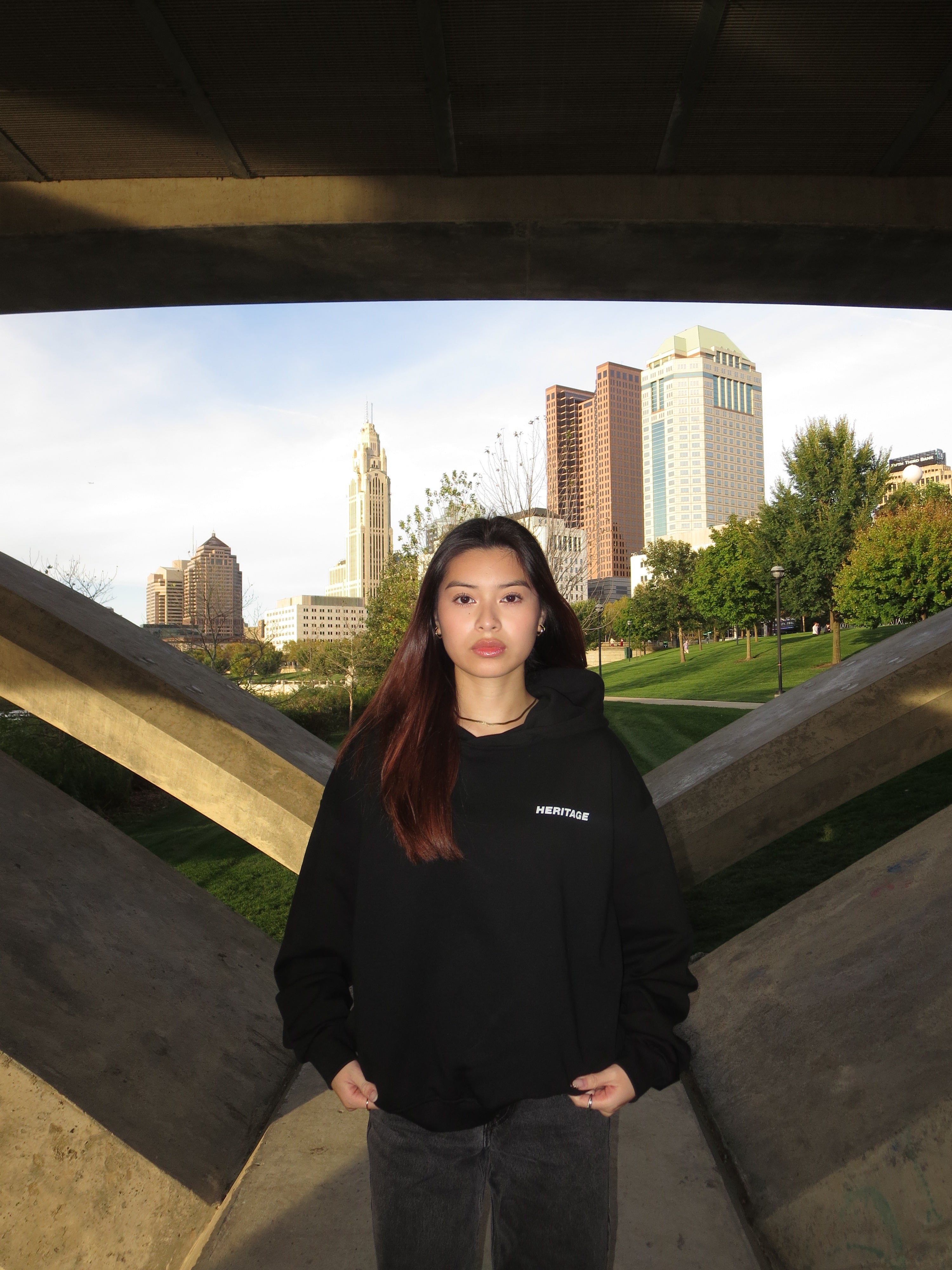 Never Forget Your Roots Oversized Hoodie