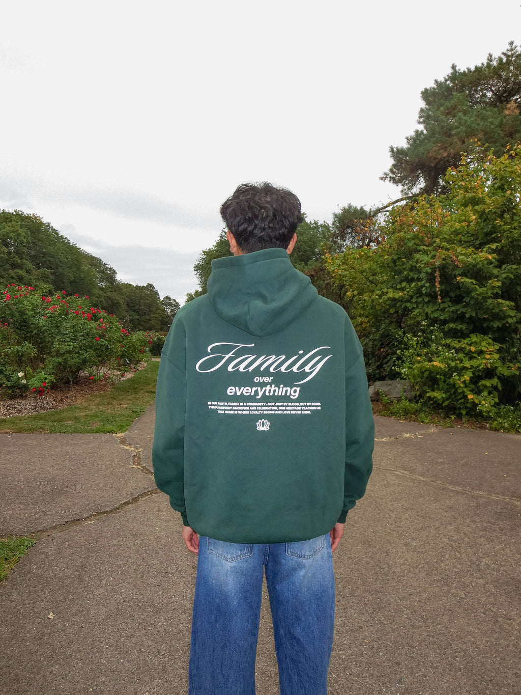 Family Over Everything Oversized Hoodie