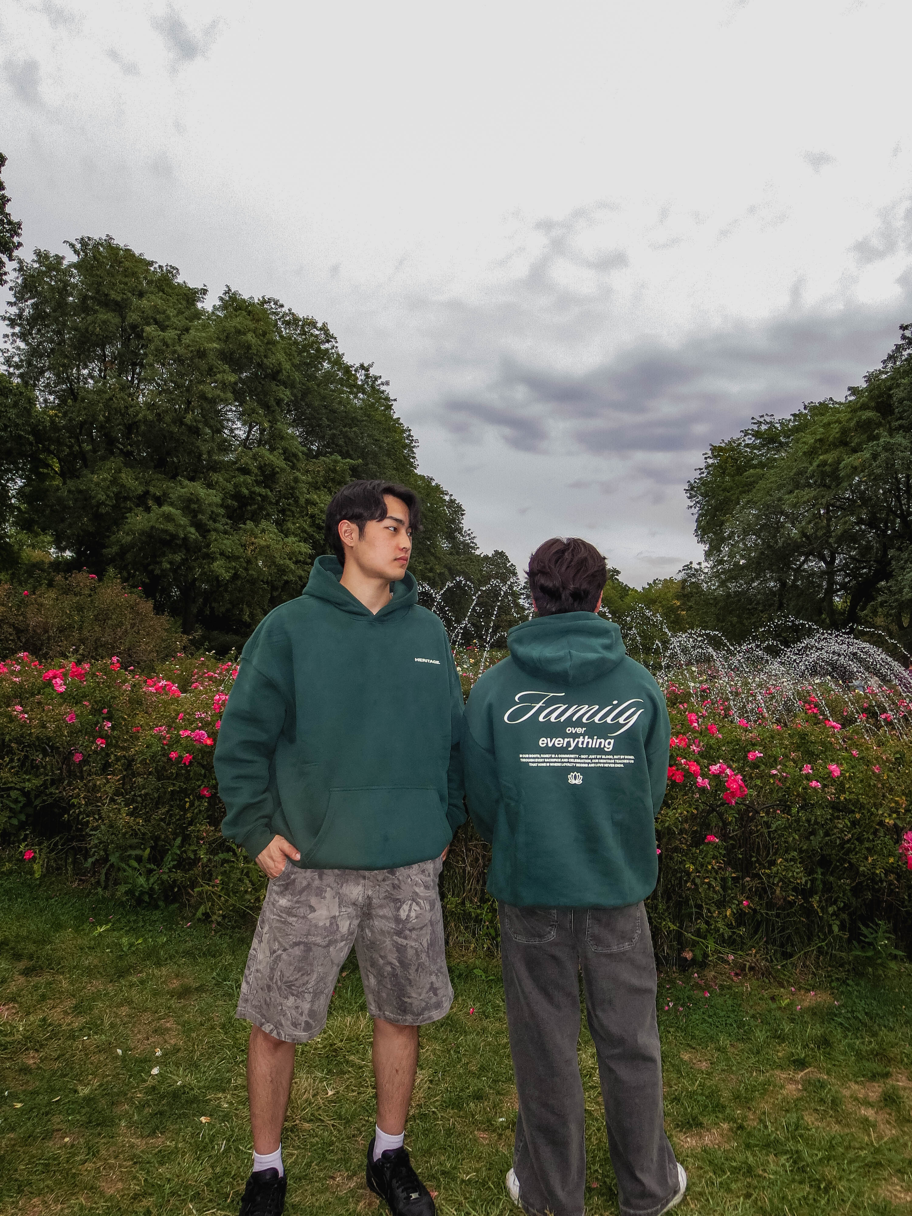 Family Over Everything Oversized Hoodie
